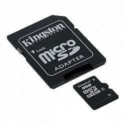 The adapter - an adapter from MicroSD in SD type