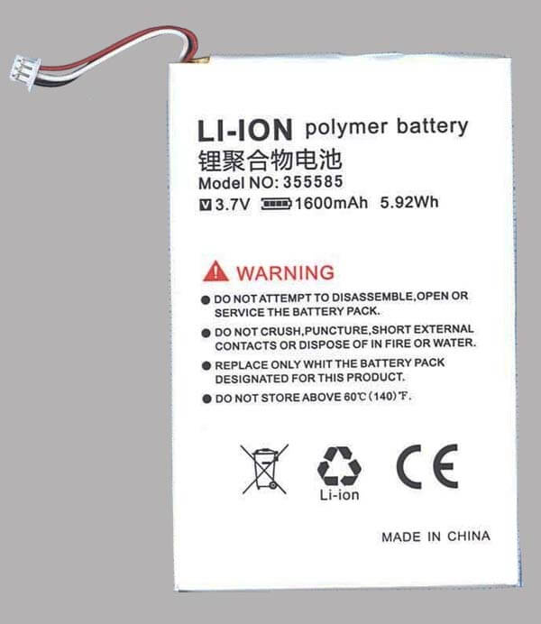 The battery for Onyx BOOX i62ML - 355585OnyxBBA10