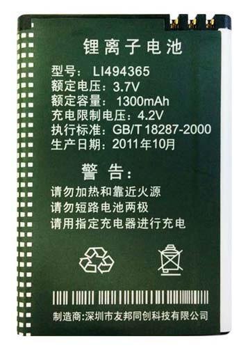 The battery for Wexler E6002 - LI494365