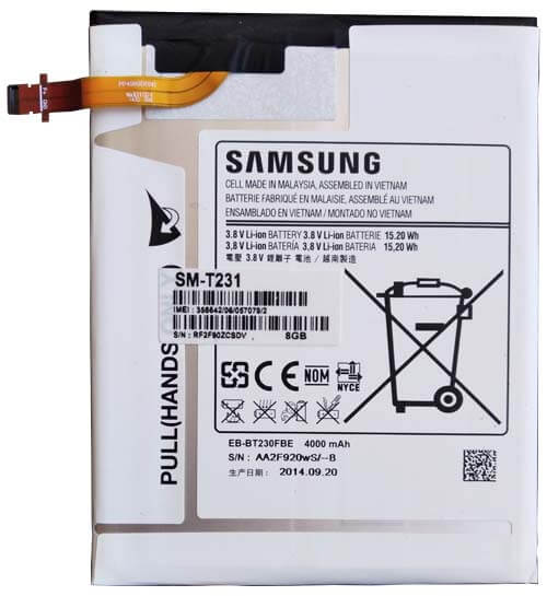 Аккумулятор для Samsung Galaxy Tab 4 7.0 SM-T23 - EB-BT230FBE