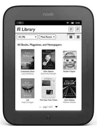 Barnes and Noble NOOK Simple Touch