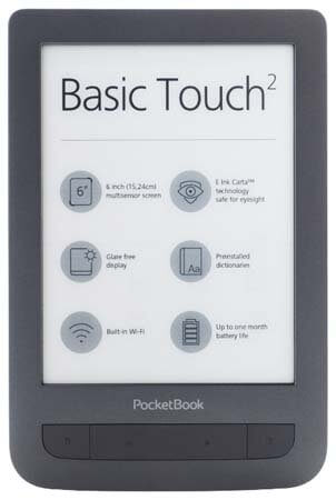 Характеристики Pocketbook 625 Basic Touch 2