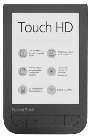 Характеристики Pocketbook 631 Touch HD