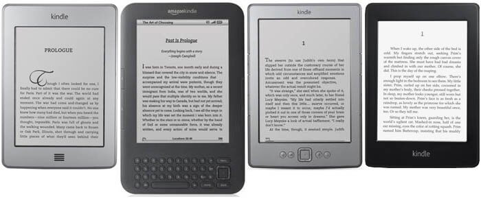 Электронные книги AMAZON KINDLE