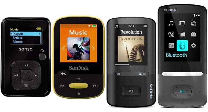 MP3-players which are suitable for listening to audiobooks