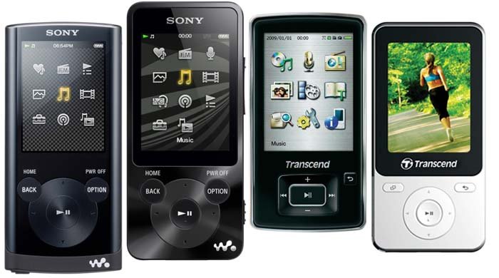 MP3-players which are suitable for listening to audiobooks